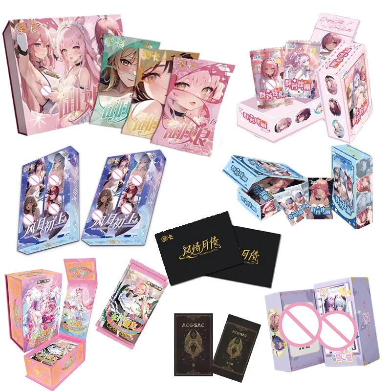 Dea storia Imperial Mother Rem beelzebu Yae Miko Kafka Hatsune Miku Goddess Box collezione di giochi di carte regalo di natale di compleanno