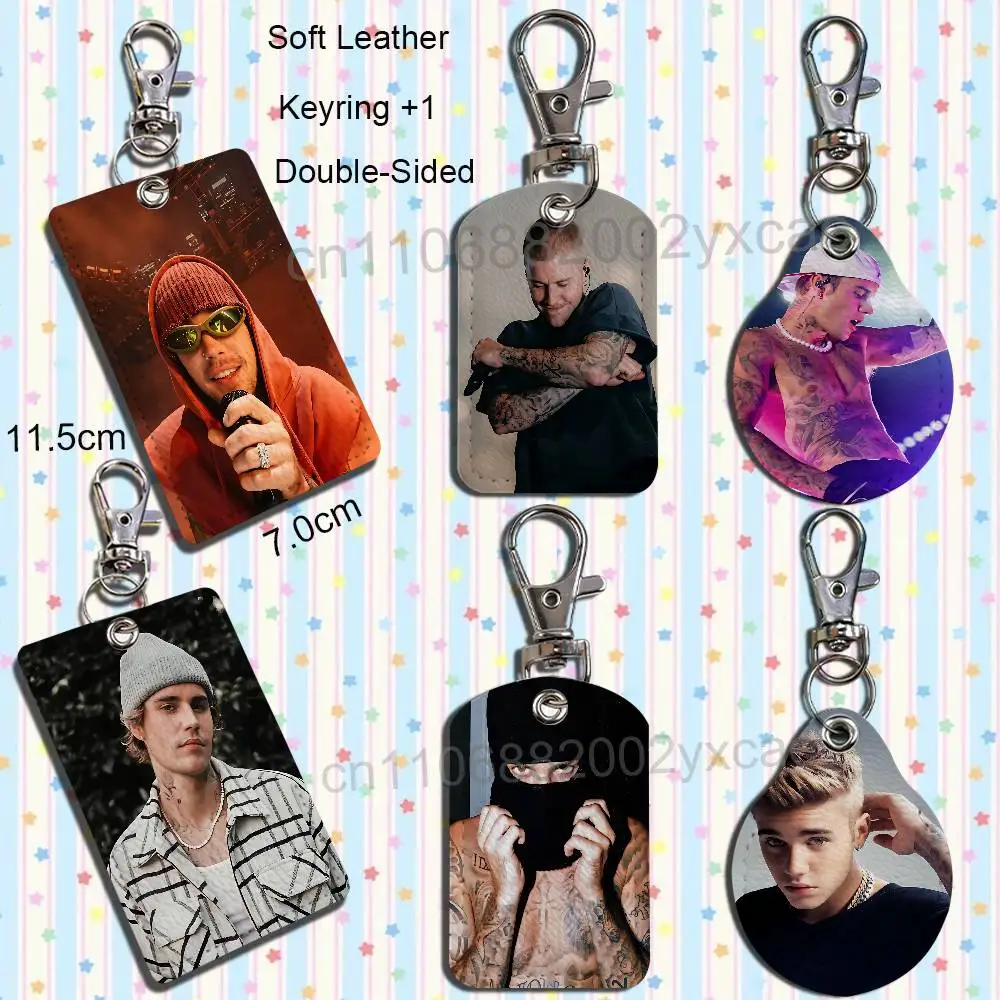 Purpose Justin JB SWAG Bieber Card Holder With Keychain Executive Protection For Bank Credit Subway Bus Case