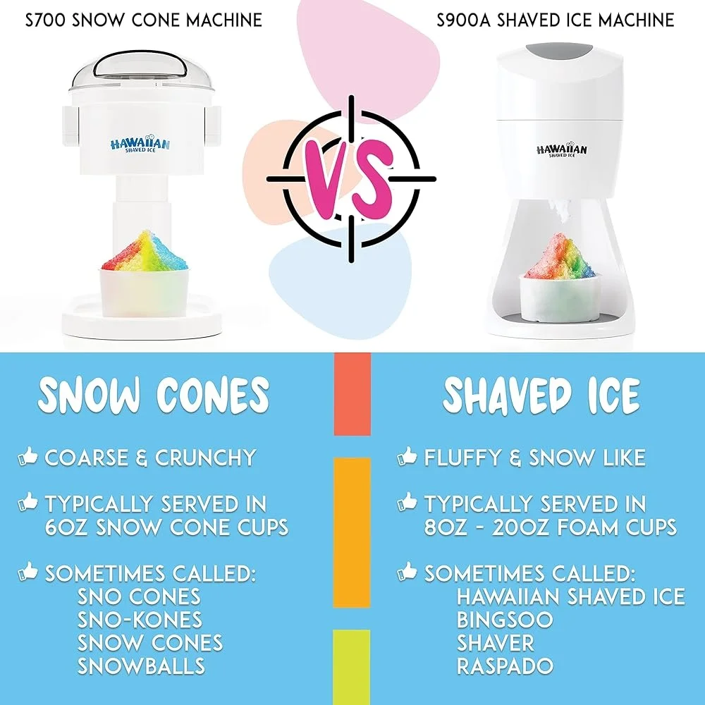 ماكينة مخروط الثلج الكهربائية الصديقة للأطفال، ماكينة صنع الثلج محلية الصنع، حفلات سلوشي مارغريتا، محمولة 120 فولت، سهلة التنظيف