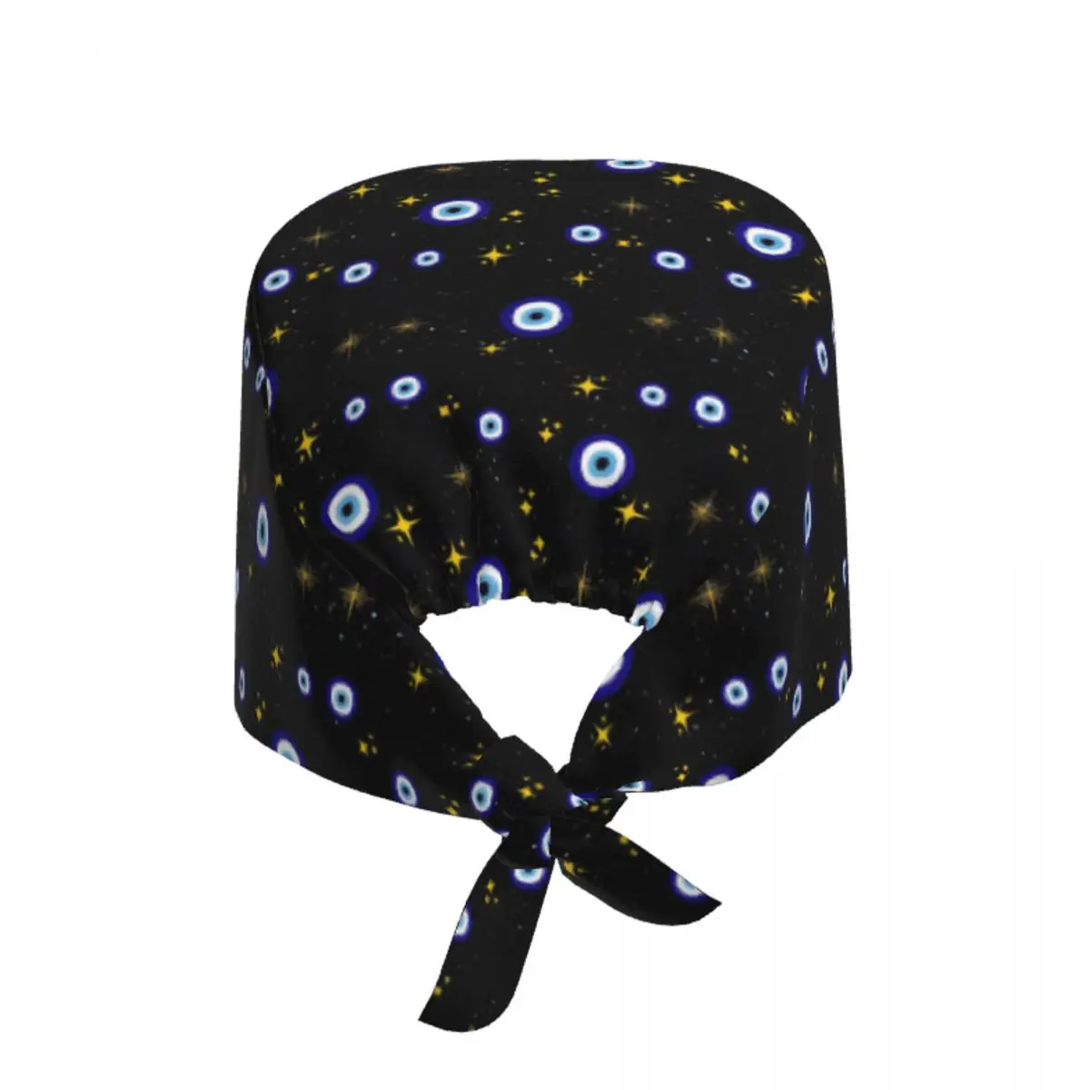 Custom Evil Eye Protection Breathable Scrub Hat Surgical Scrub Cap Unisex Nurse Medical Cap Work Scrubs Hat for Medical Surgical