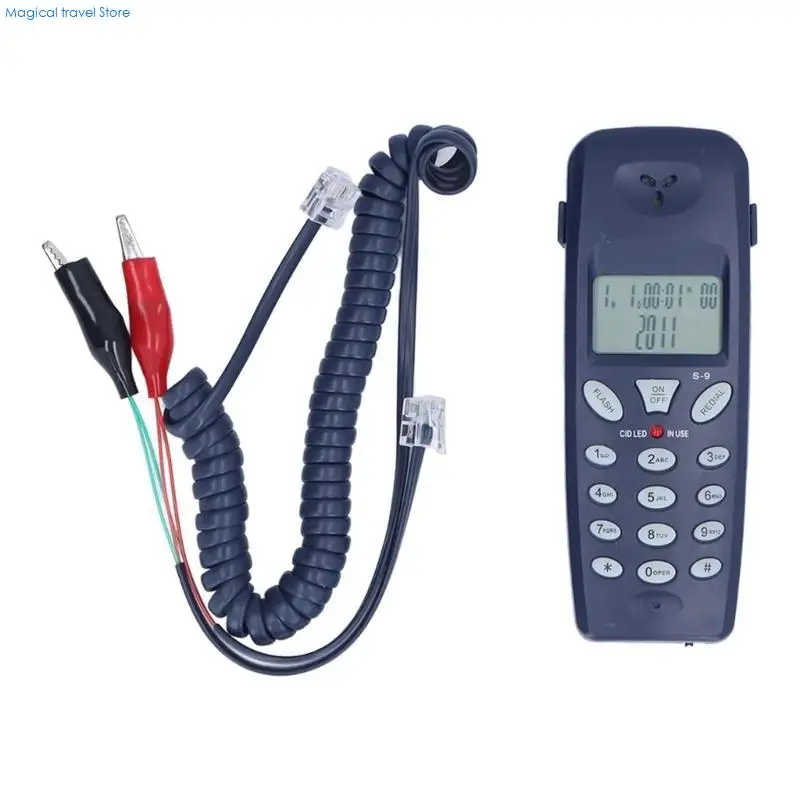 N2UB Portable Telephone with Caller Display and Line Test Function Suitable for Home and Office Use