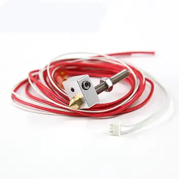 DIY熱端套件噴嘴MK8擠出機喉部加熱器1.75mm/0.4mm擠出機加熱塊適用於Raprep i3 Anet A2 A8 3D列印機配件 10 最佳銷售 mk8 熱端 - №9