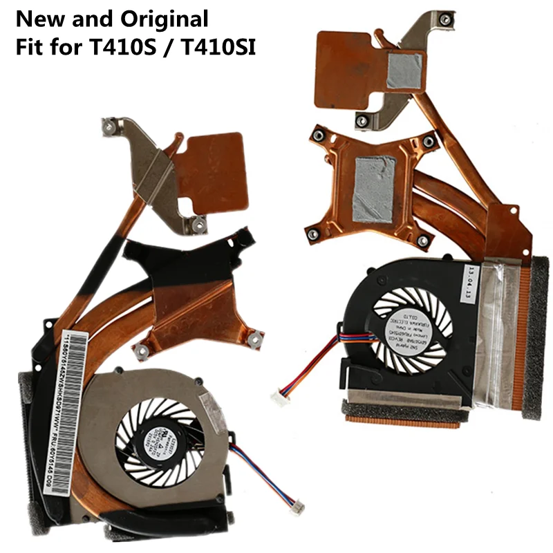 

New Original CPU Cooler Cooling Fan Heatsink for Lenovo ThinkPad T410S T410Si SWG Discrete Graphics Laptop 60Y5145 60Y5146