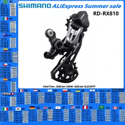 Shimano GRX RX RD RX812 RX810 RX815 RX817 2x11s Road Bike Rear Derailleur Shadow+ Clutch Compatible With RX800 R8000 R7000