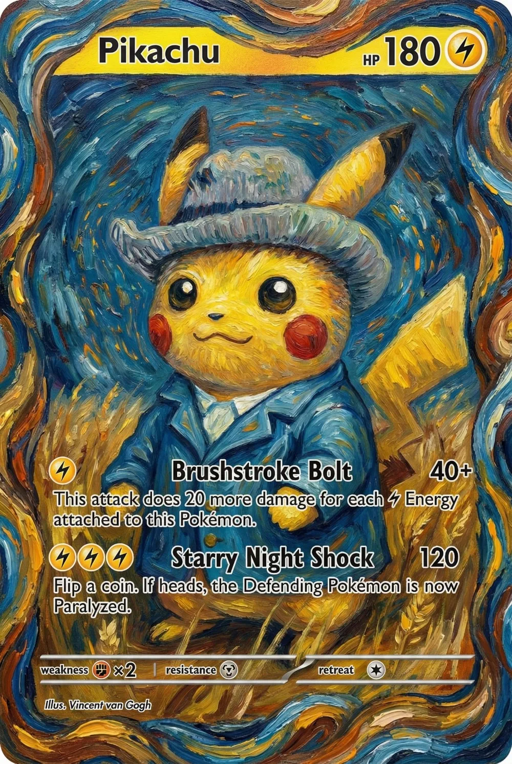 5Pcs Pokemon Cards Smeargle Snorlax Sunflora Jirachi Van Gogh Post Impressionism Series PTCG Cards Game Rare Holo Pokemon Cards view 2