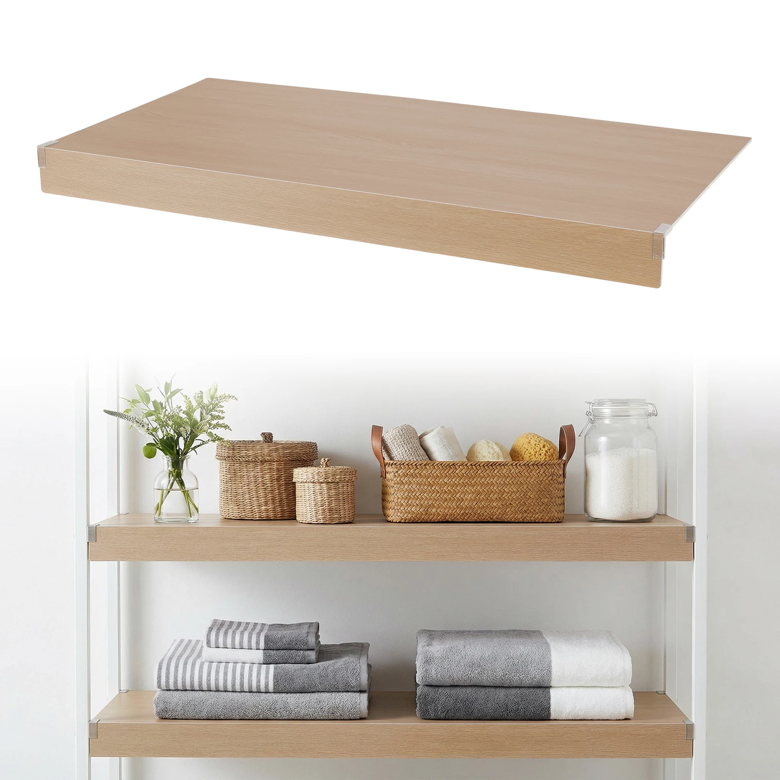 

Набор из 4 чехлов для проволочных полок толщиной 0,32 дюйма, легко моются и устанавливаются, подходят для кухни, дома, гаража.