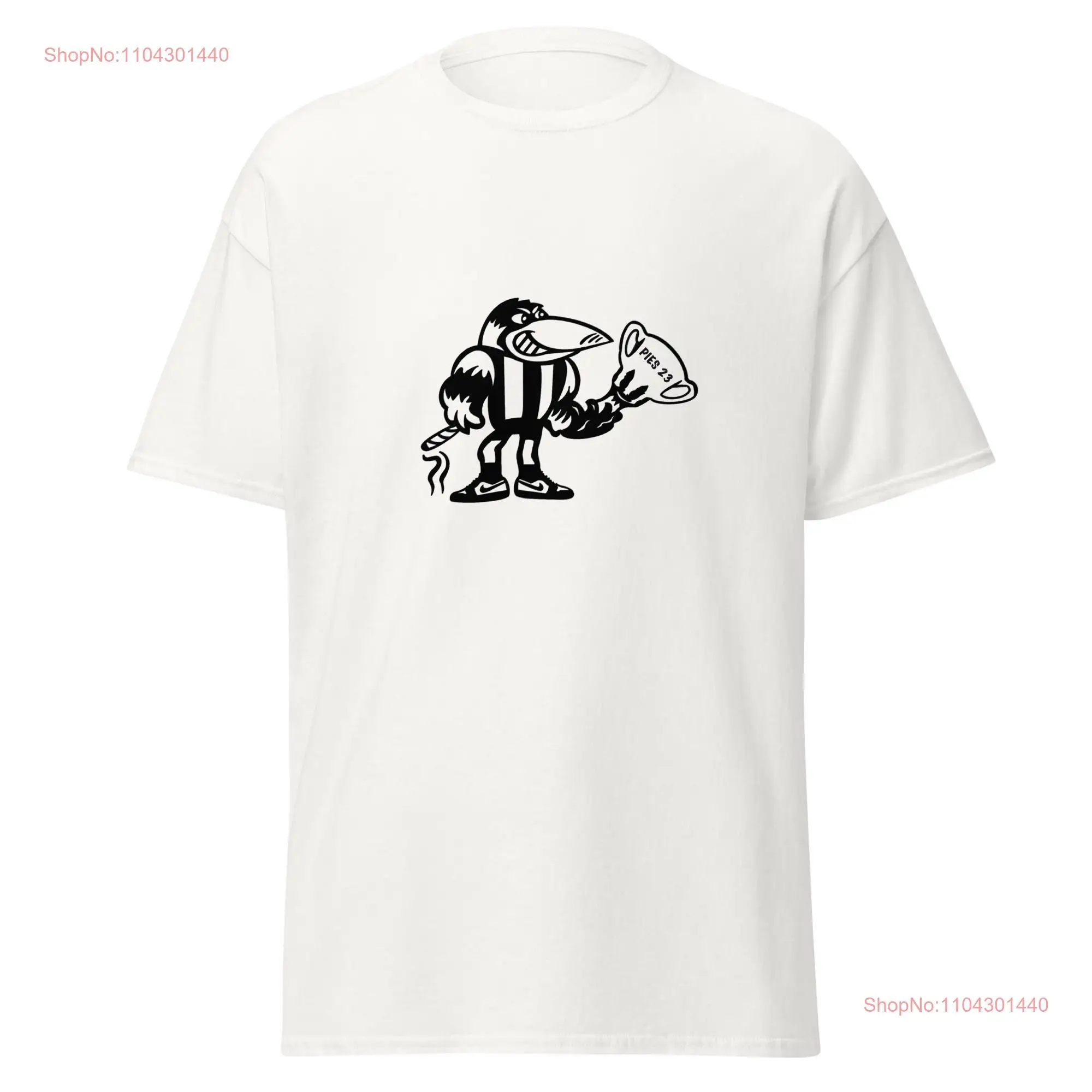 Collingwood 23 tee long or short sleeves