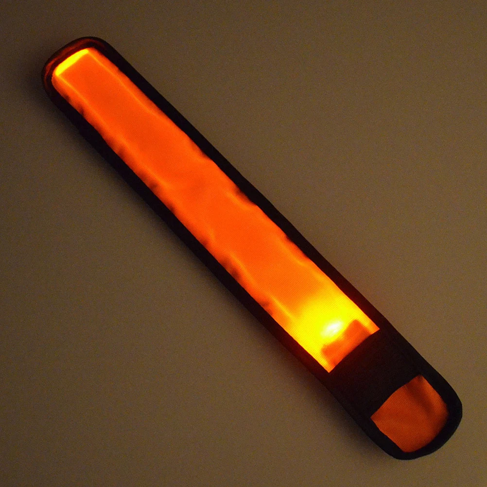 4 قطع LED مضيئة معصمه توهج أساور مهرجان اكسسوارات الحفلات في الهواء الطلق ليلة تشغيل