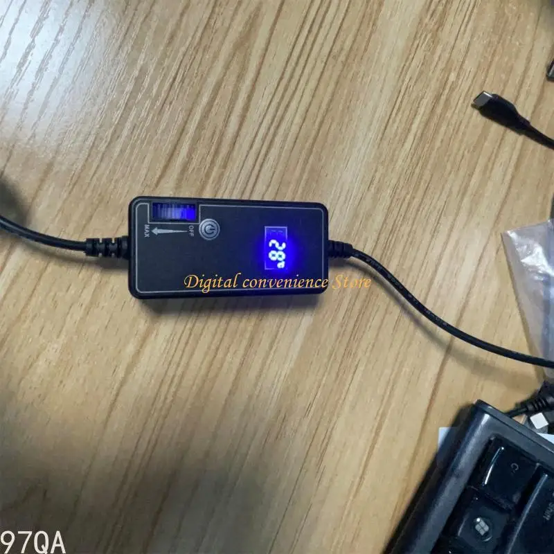 Regulowany sterownik silnika 97qa 12 V z wyświetlaczem temperatury Steples Reguel prędkości