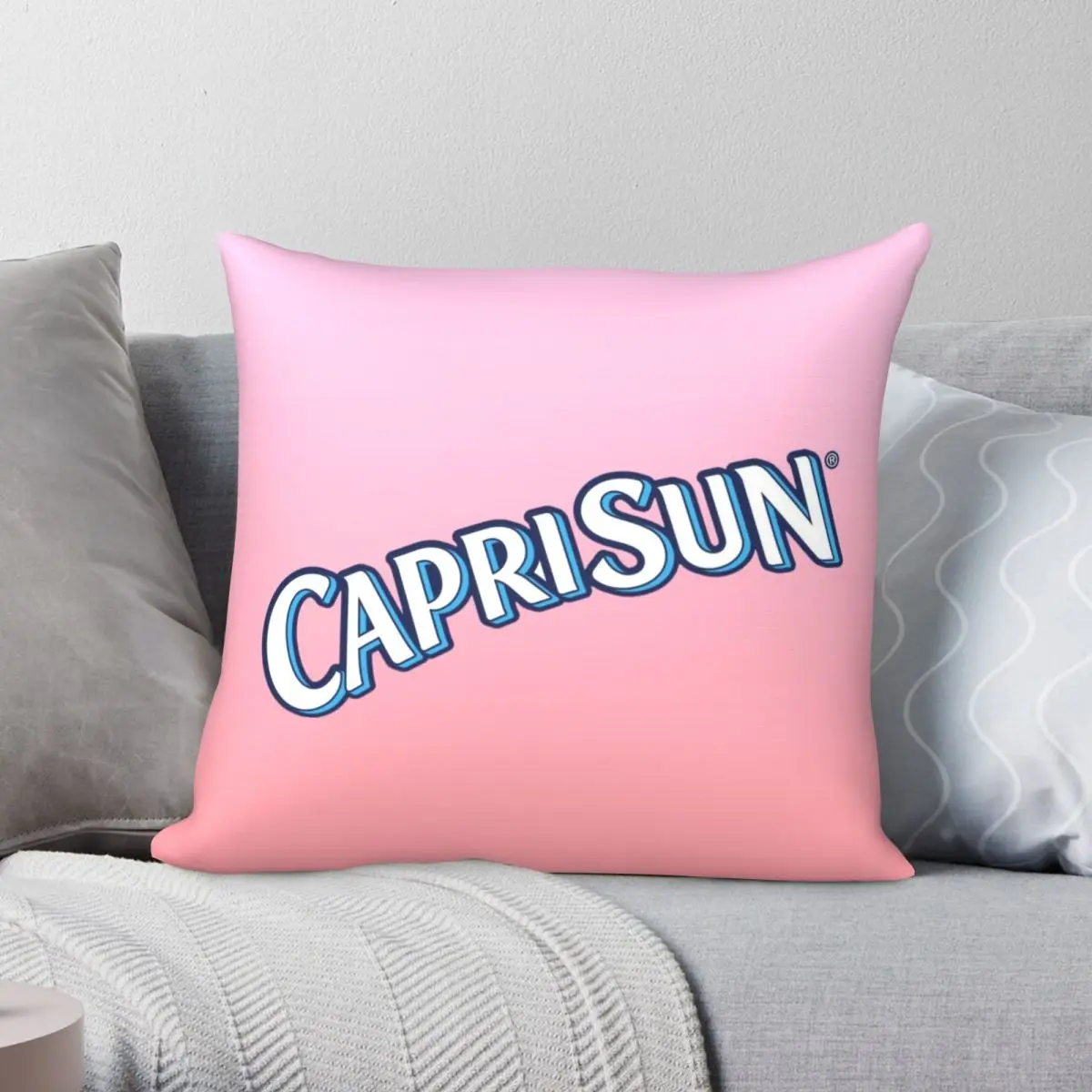 

Caprisun Pillowcase Polyester Linen Velvet Pattern Zip Decor Pillow Case Bed Cushion Cover 45x45