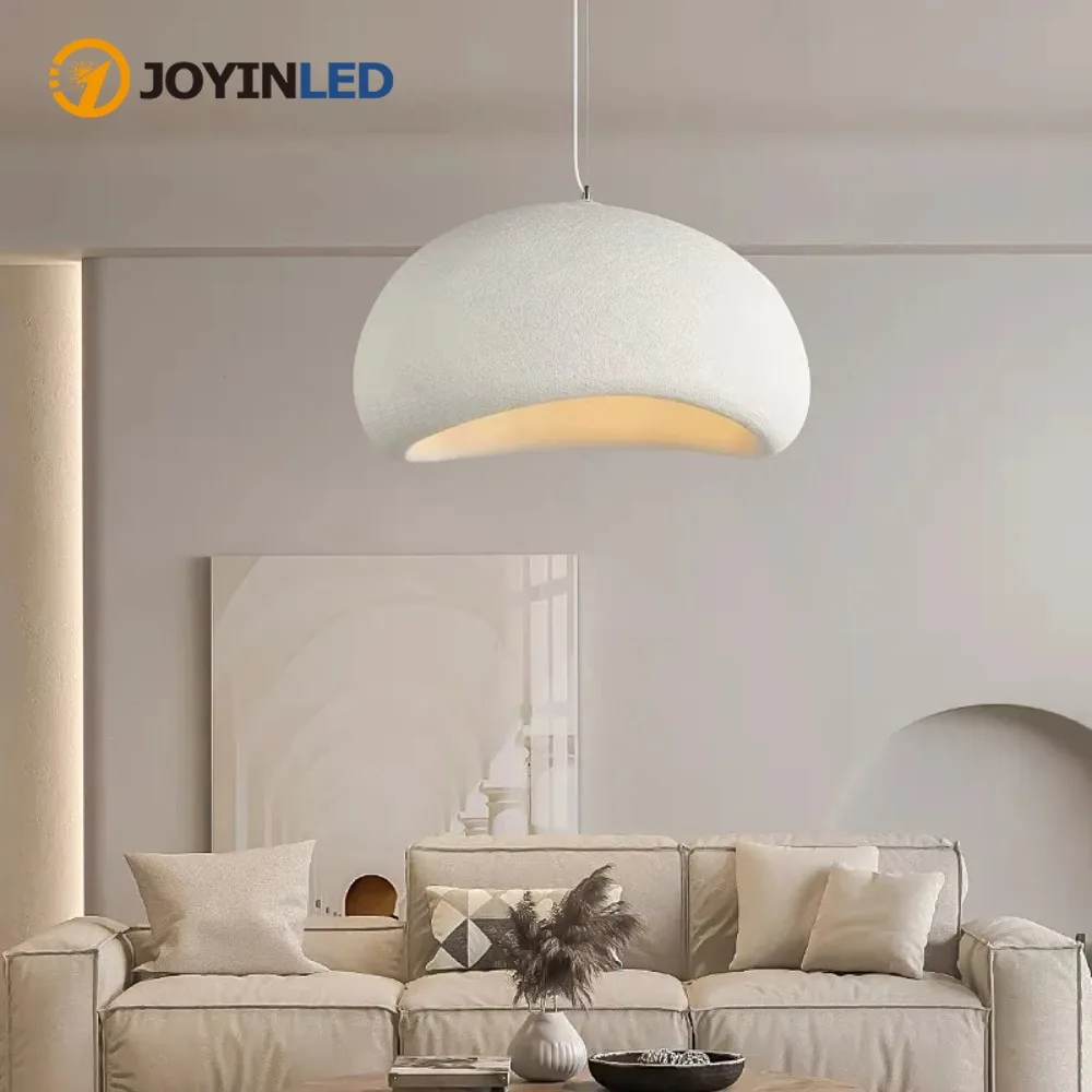 JOYINLED Wabi Sabi Pendant Light for Dining Room Restaurant Modern Hanging Lamp Japanese Style Lighting Fixture 30/50/60CM