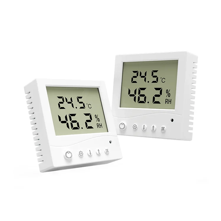 LCD Display Digital Interface with Temperature & Humidity Sensor and Relay