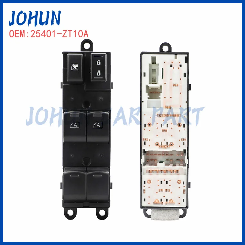 25401-ZT10A Car Master Power Window Switch Control for Nissan Armada 2004-2008 For Titan 2004-2015 For Pathfinder Armada 2004