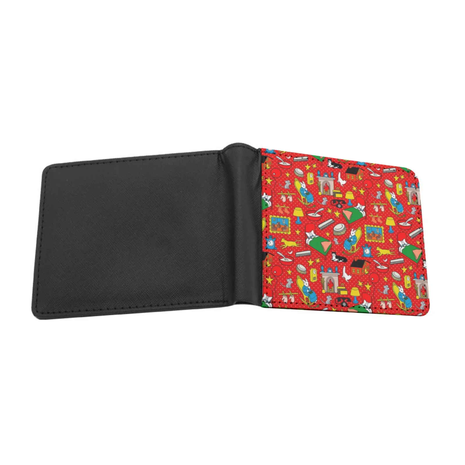 Goodnight Moon Short Men's Wallets Credit Card Holder Retro Wallet Male Pu Leather Wallet Goodnight Moon Childrens Book Classic