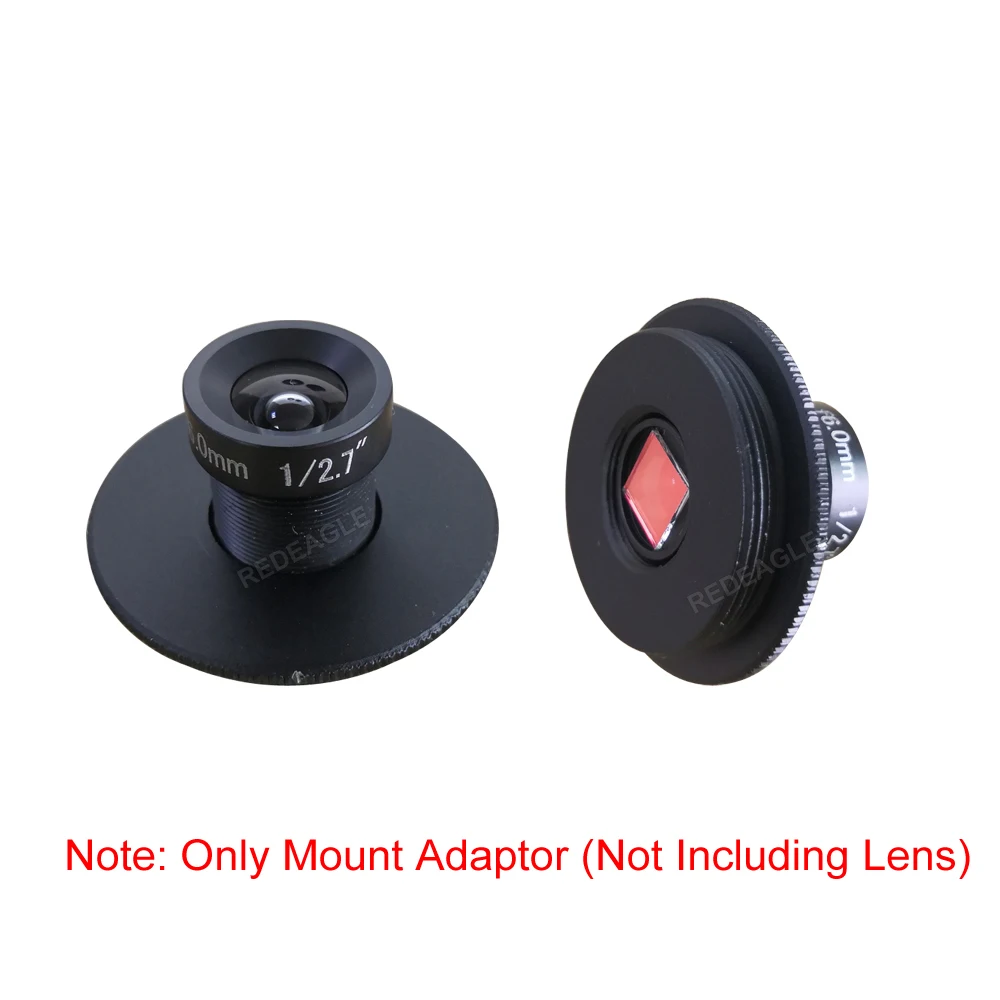 Metal Converter Ring CS to M12 Lens Mount Adaptor For C/CS Industrial Security AHD SDI IP CCTV Camera