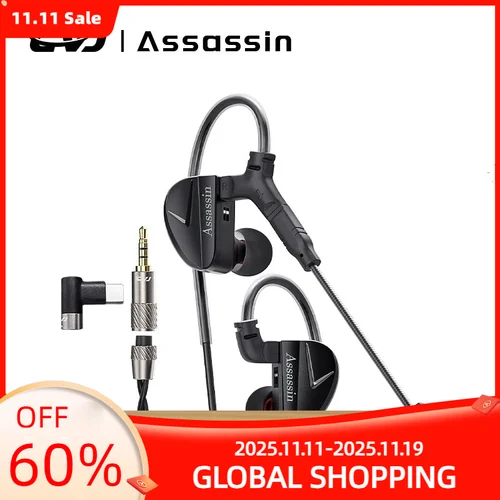 Cvj Assassin Auriculares 1Ba + 1Dd + 1 Interruptor De