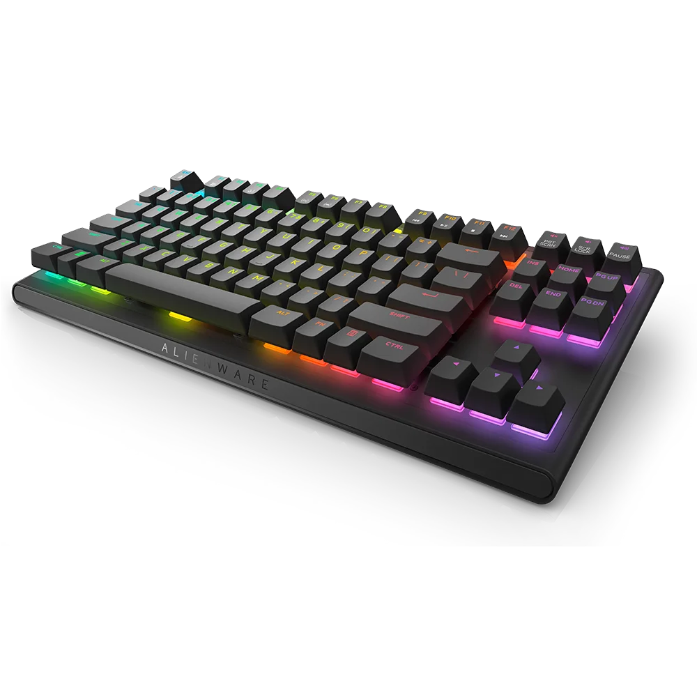 Dells Alienwares AW420K Tenkeyless Keyboard Gaming Mechanical Keyboard RGB Mechanical Wired Gaming Keyboards