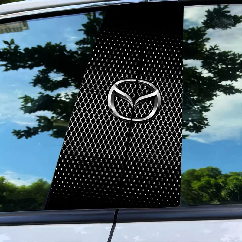 PET Car Window Pillar Mouldings Trim Cover For Mazda CX-3 CX-4 CX-5 Atenza BT-50 MX-3 MX-5 Mazda 2 Mazda 6 Car Styling - Image 5