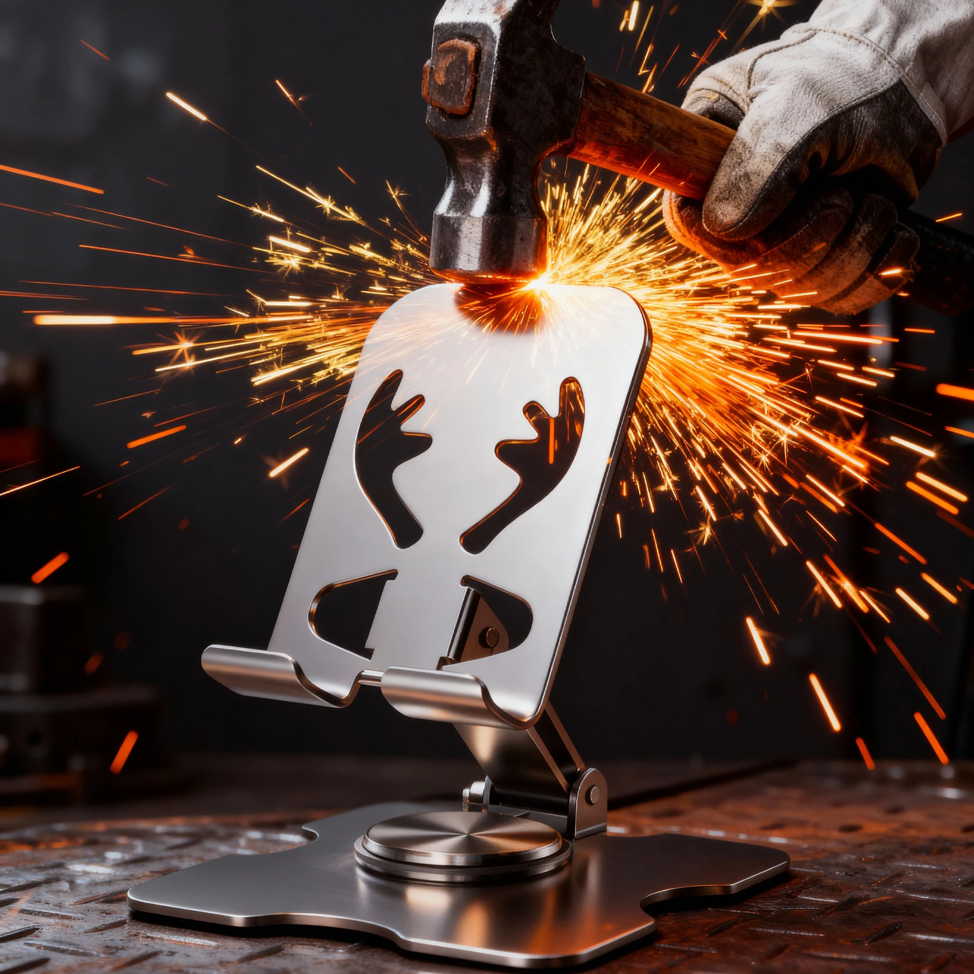 العالمي جميع سبائك الألومنيوم طوي حامل هاتف مكتبي جبل حامل لحامل الهاتف المحمول للكمبيوتر اللوحي سطح المكتب حامل معدني