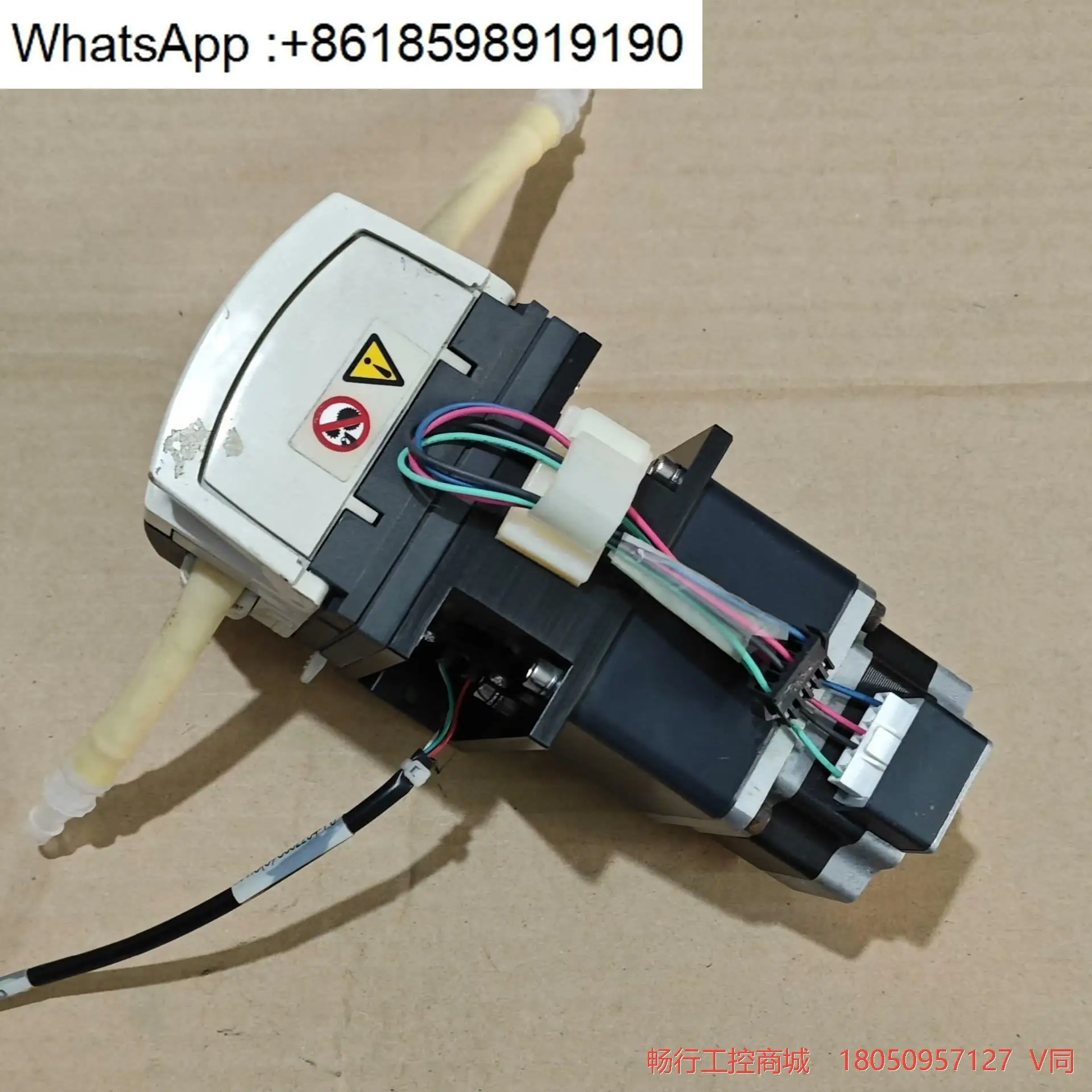 Desmontaje de bomba peristáltica WATSON importada de segunda mano, con motor paso a paso oriental, productos negociables