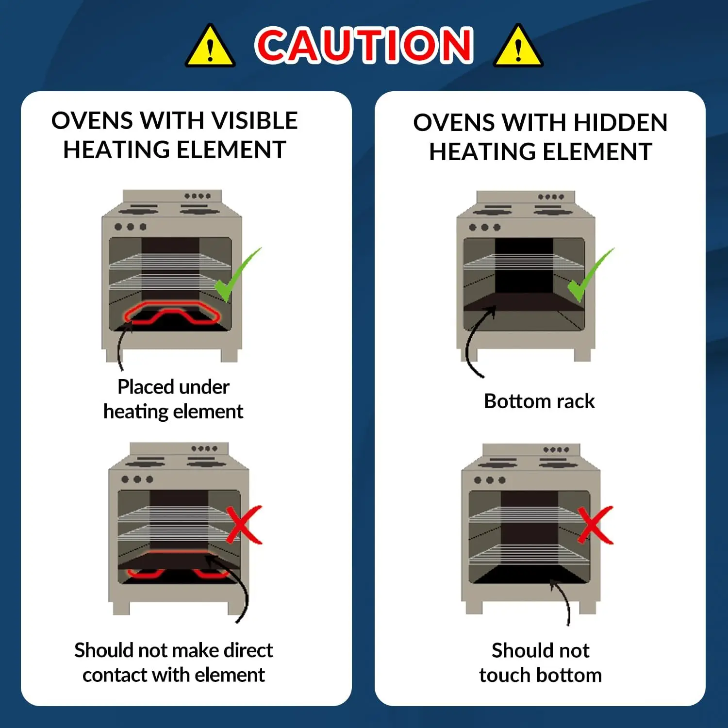 بطانة الفرن لقاعدة الفرن، بطانات الفرن شديدة التحمل للموقد الكهربائي، حماية سطح الموقد المقاوم للحرارة، قابلة لإعادة الاستخدام