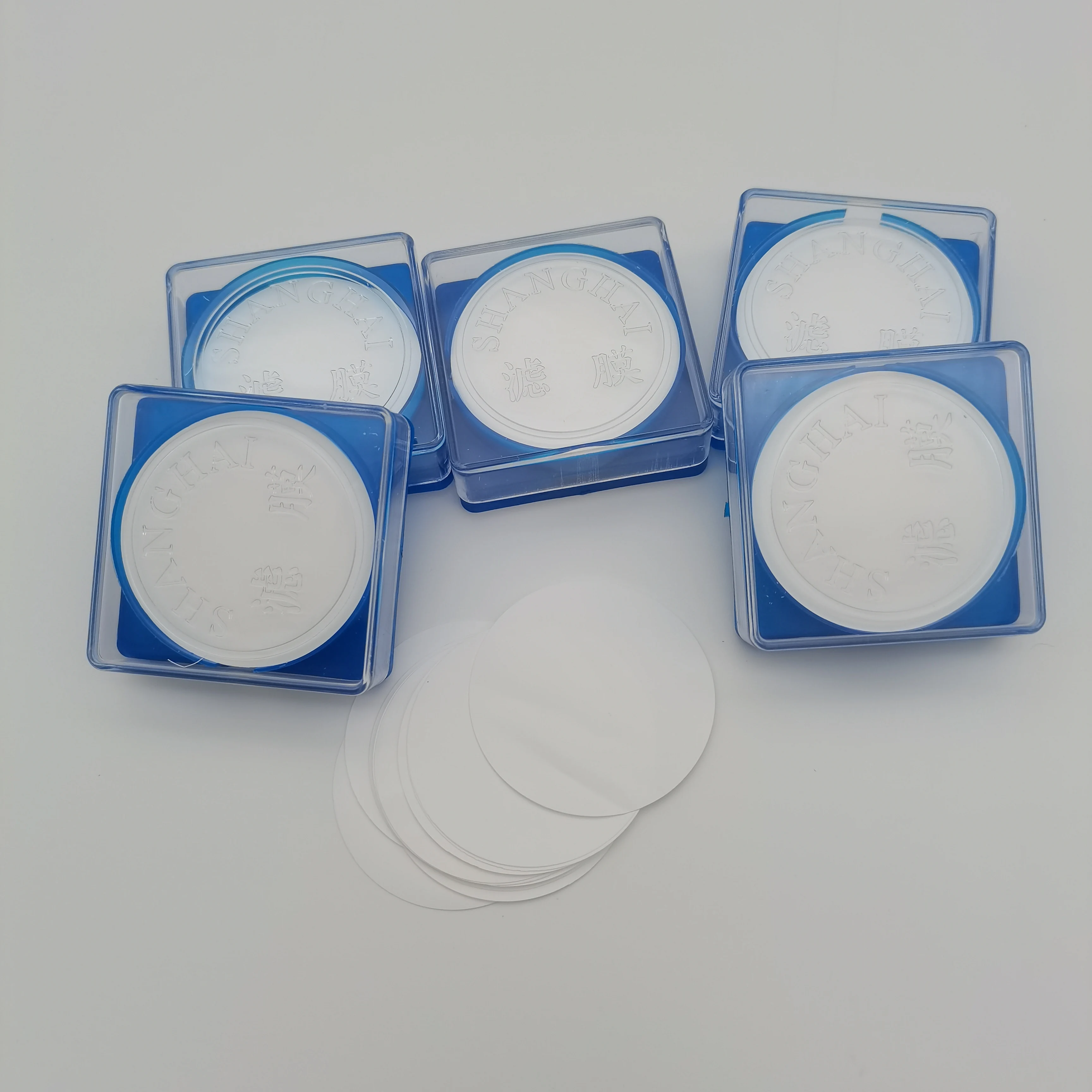 50pcs/lot 0.45um or 0.22, 50mm membrane Nylon Membrane for Solvent Oil Acetate cellulose membrane