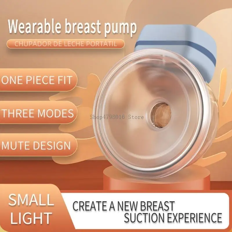 電動搾乳器-ウェアラブル-ハンズフリー-ウェアラブル-ブレストカップ-bpaフリー-授乳用ミルクコレクター-usb充電式