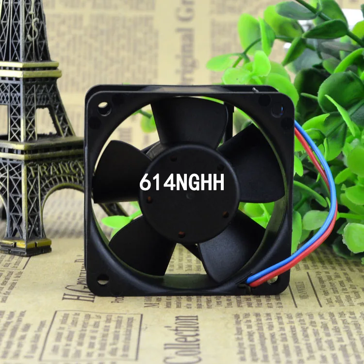 

High end equipment fan 6cm 60X60X25MM frequency converter fan 3.6W 24V 614NGHH Axial flow fan