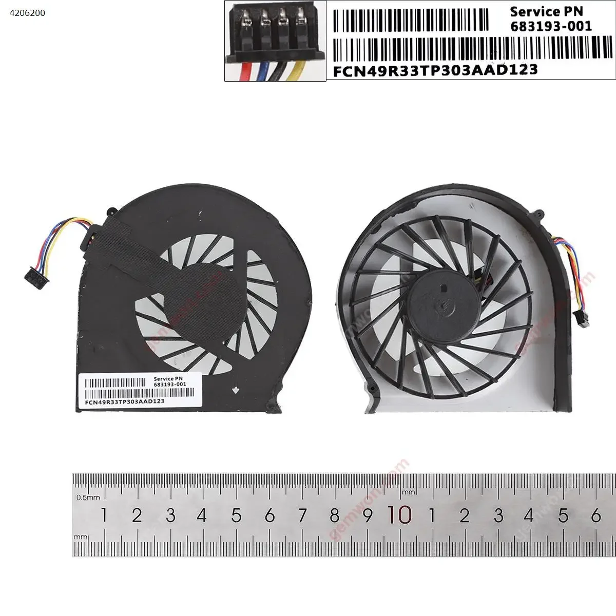 

Laptop Cooling Fan for HP G4-2000 G6-2000 G7-2000