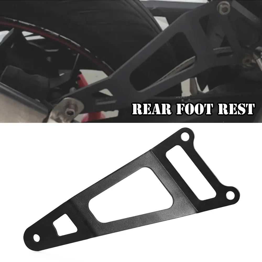 

Motorcycles For YAMAHA YZF R25 R3 MT25 MT03 Exhaust Hanger Bracket Rear Foot Rest Blanking Plates YZF-R25 YZF-R3 MT-25 MT-03 YZF