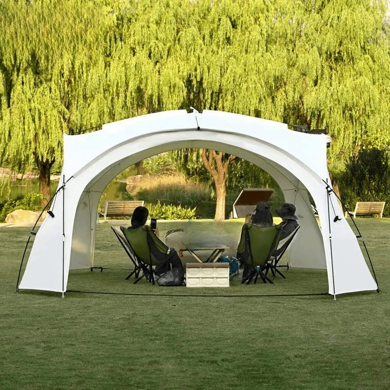 Outdoor dome canopy oversized awning outdoor camping weatherproof multi-person party tent 10 people
