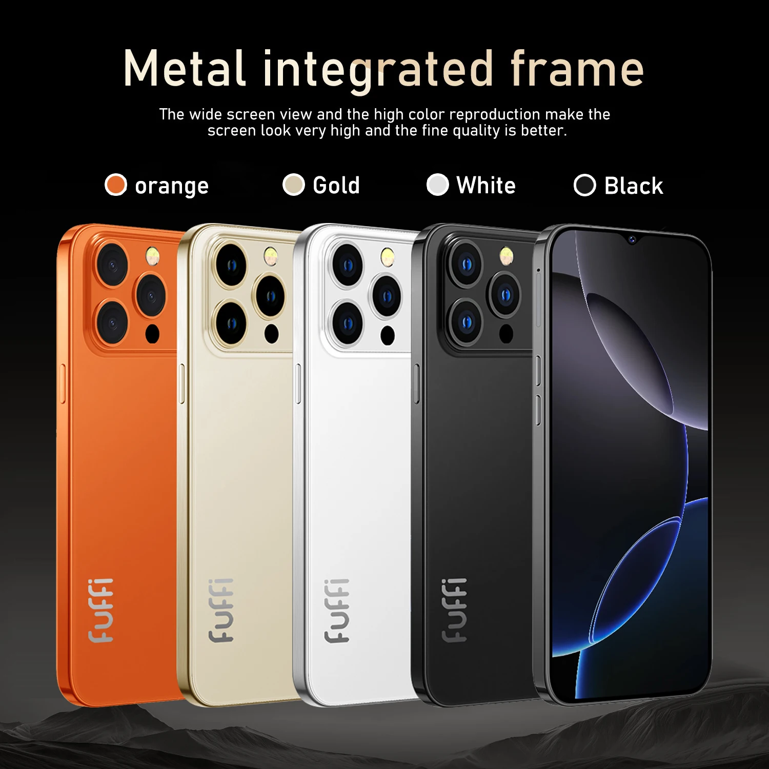 Global Vision 17 Pro Max Smartphone Android 4 GB RAM 128 GB ROM 6,3 Zoll Telefon 2280 x 1080HD 24 + 48 MP 5000 mAh 4G Netzwerk Mobiltelefon