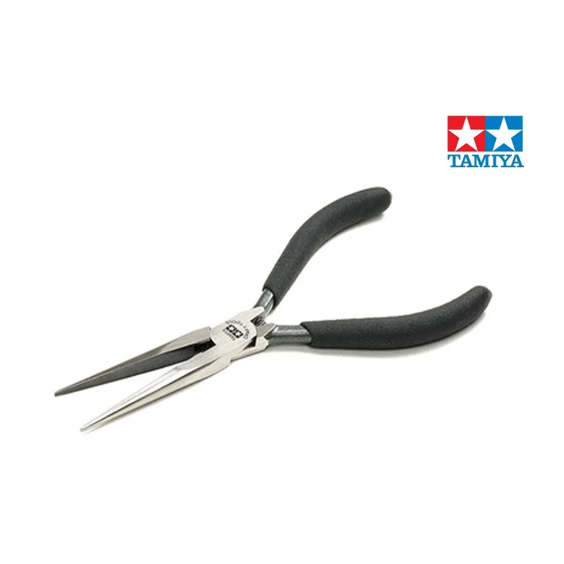 Tamiya Model Craft Tool 74146 Needle Nose With Cutter II Plier for Plastic Model Assembly Model Hobby DIY Tools Accessory