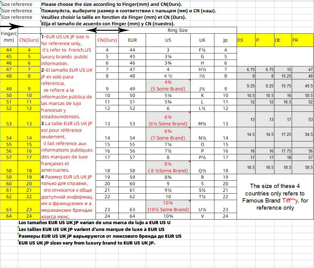 Size 5-20 Wish Finger Women Ring 925 Sterling Silver Minimalist Layers Rings For Women 925 Silver Fine In Jewerly Rings Woman - Image 4