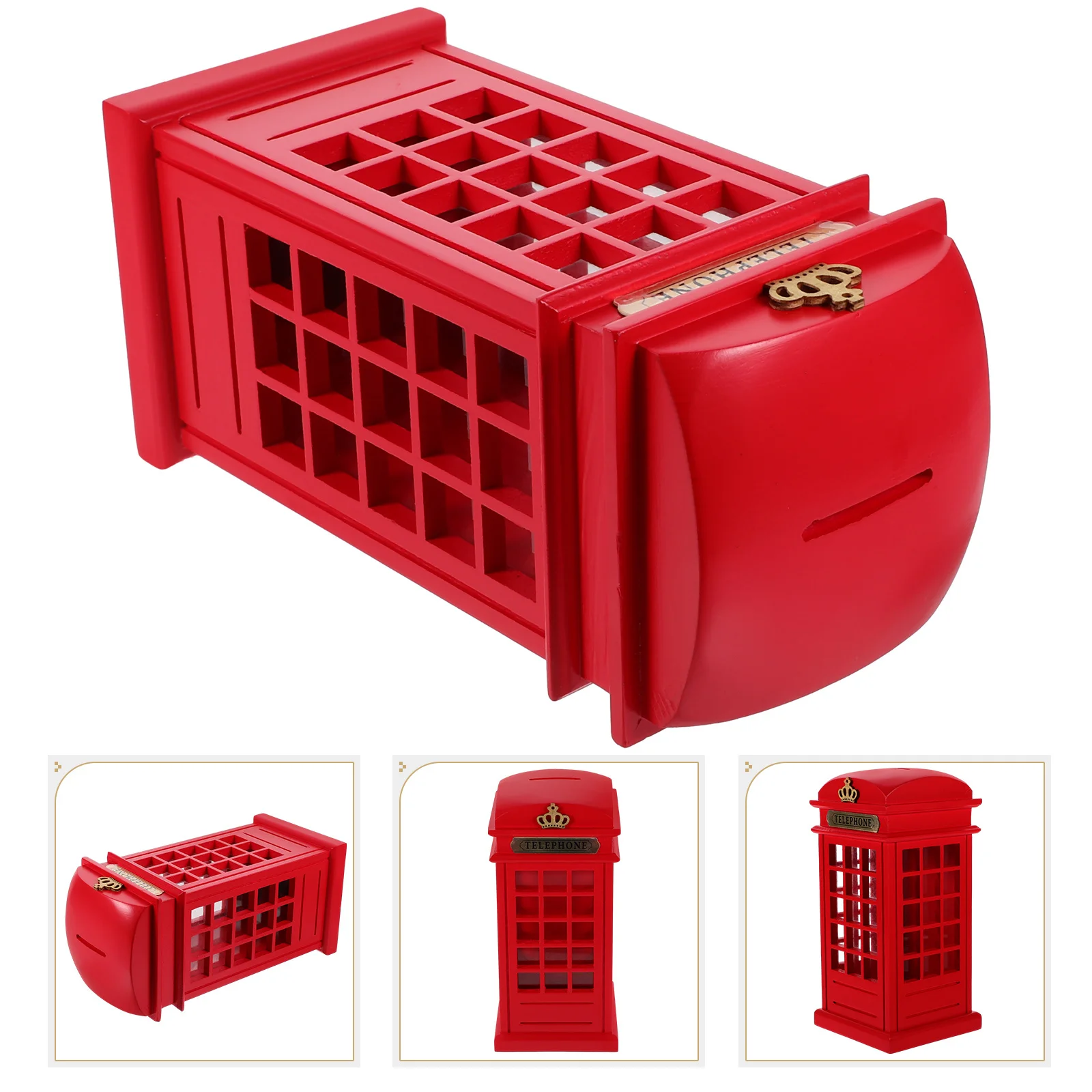 

1Pcs Shaped Coin Bank Lovely Money Pot Kids Saving Jar Organize Coins Bills Easy Access Bottom Lid Saving Jar