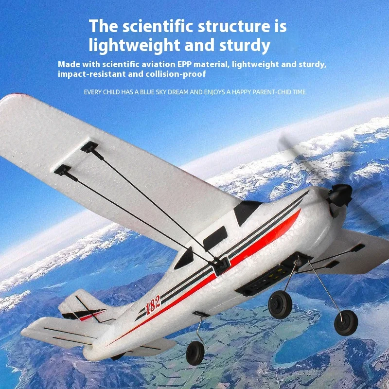 BM03 3CH RC Vliegtuig Vaste Vleugel Schuim Zweefvliegtuig RTF 2.4GHz EPO Aerobatic Modelvliegtuigen Hobby Vlucht Speelgoed gift