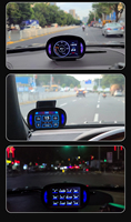 For Geely Panda Coolray Binray Preface Proton S50 S70 Emgrand ICON Atlas OBD2 USB GPS HUD Head Up Display Windscreen Projector