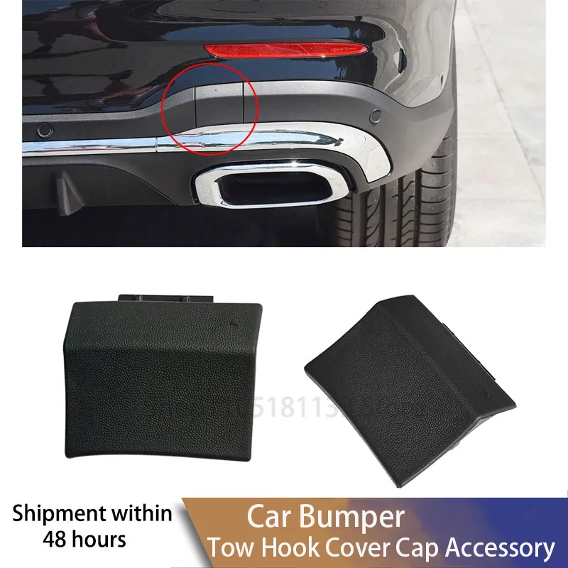 For Mercedes W253 GLC Class 2020-2022 Rear Bumper Tow Hook Cover 2538851706 OE Replacement GLC200 GLC260 GLC300