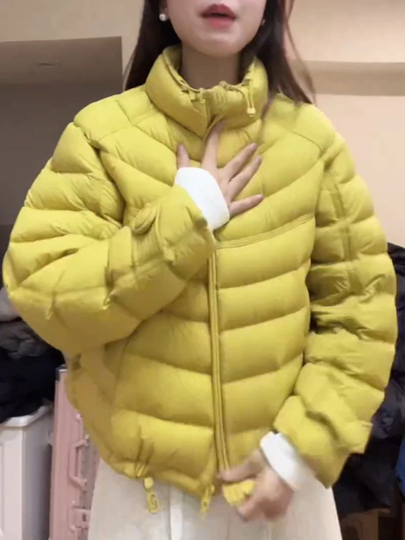 

Теплая свободная женская куртка: модное зимнее хлопковое пальто с капюшоном, утепленное, с длинными рукавами, воротником-стойкой, узоры: разные/другие