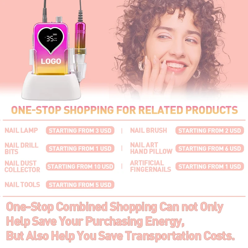 UV LED  Mini  Lamp  for Gel Nails   Rechargeable Fast Curing Nail Plastic Machine for Nail Salons Use