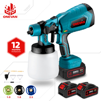 ONEVAN 1000ML Electric Spray Gun Cordless Household Disinfection Sterilization Portable Paint Sprayer For Makita 18V Battery Pin