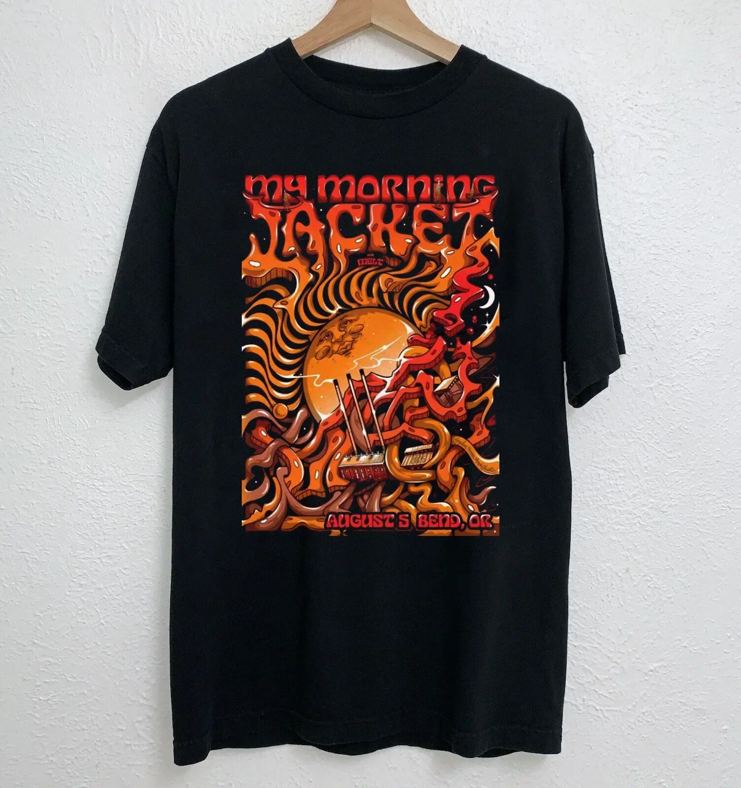 My Morning Jacket Aug 05 2025 Poster T Shirt Full Size S-5XL OM1842