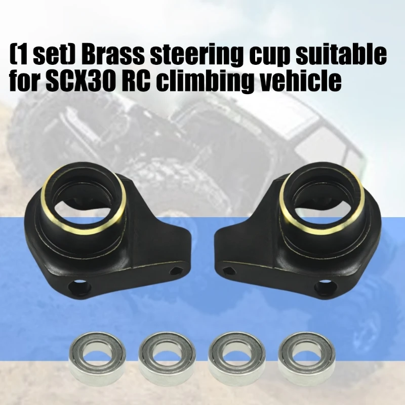 Precisions Weight Block For 1/30 SCX30 Axles To Enhances Stability In Scale Remote Control Crawlers Vehicle