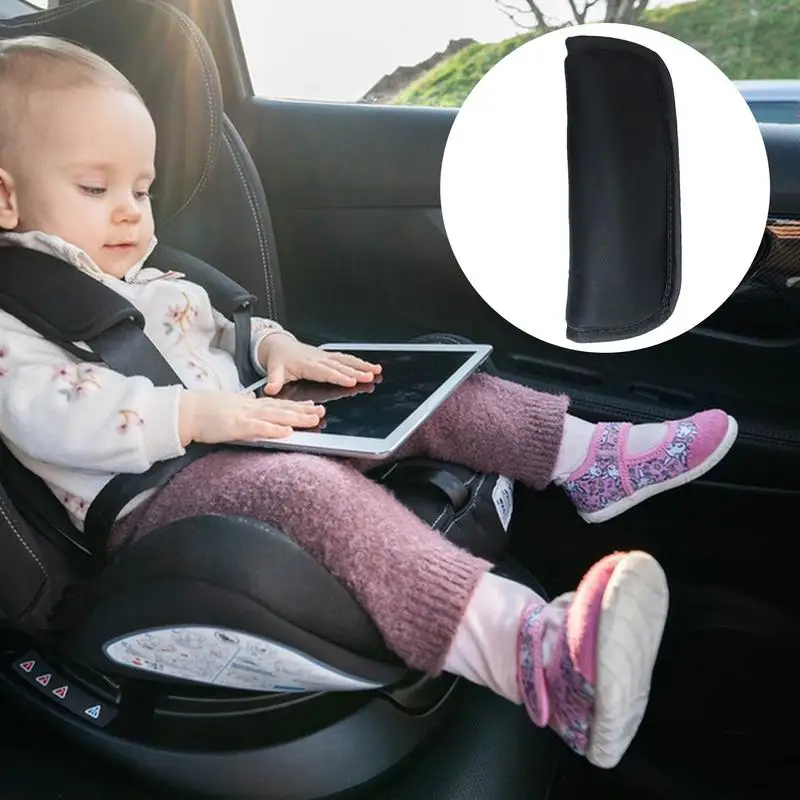 Baby Car Seat Strap Pads Anti-Slip Oxford Cloth Car Seat Strap Pads Soft Secure Baby Pushchair Shoulder Guard Practical