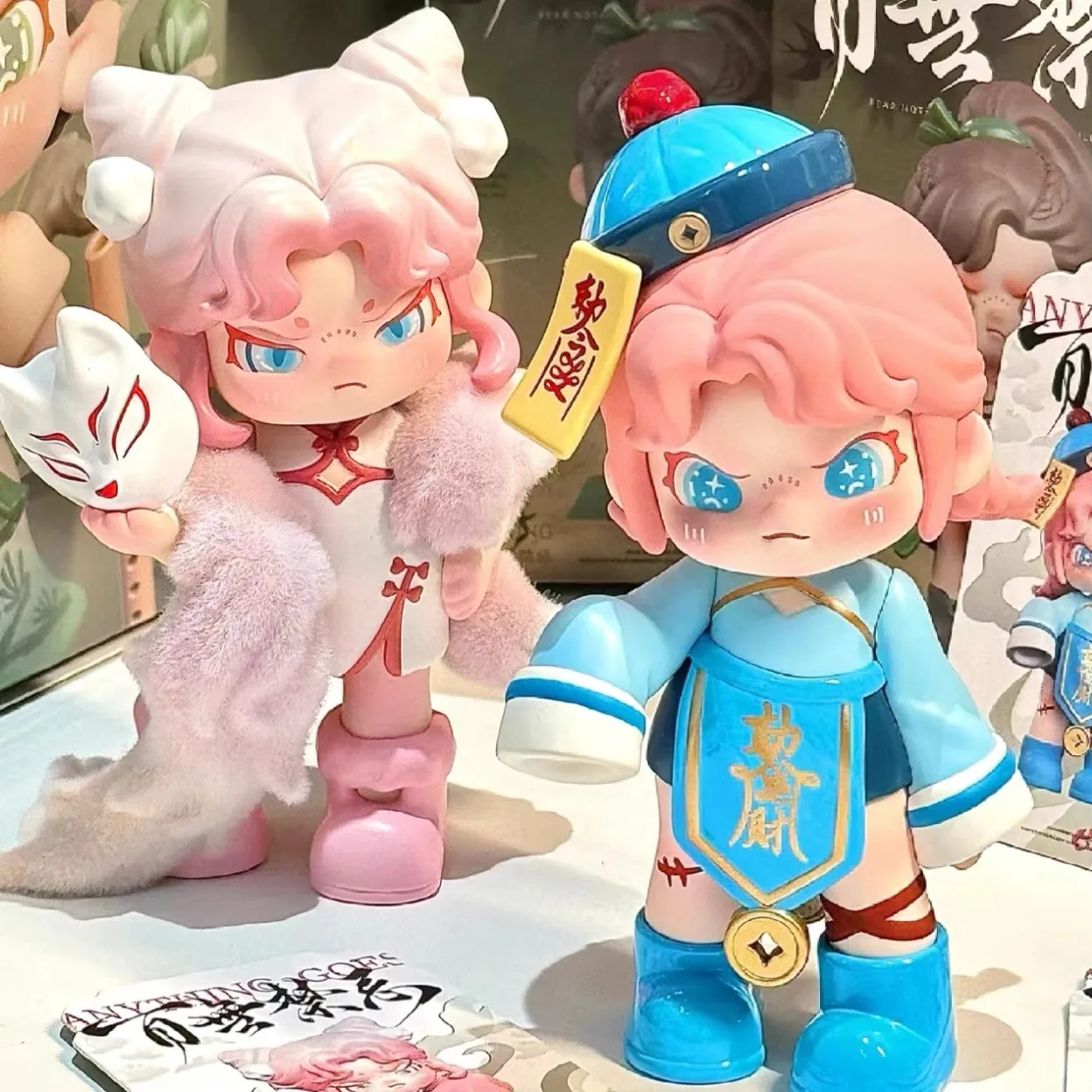 

Genuine Dora V5 No Taboo Series Blind Box Kawaii Action Figure Model Desktop Collectible Ornament Mystery Box Toy Surprise Gift