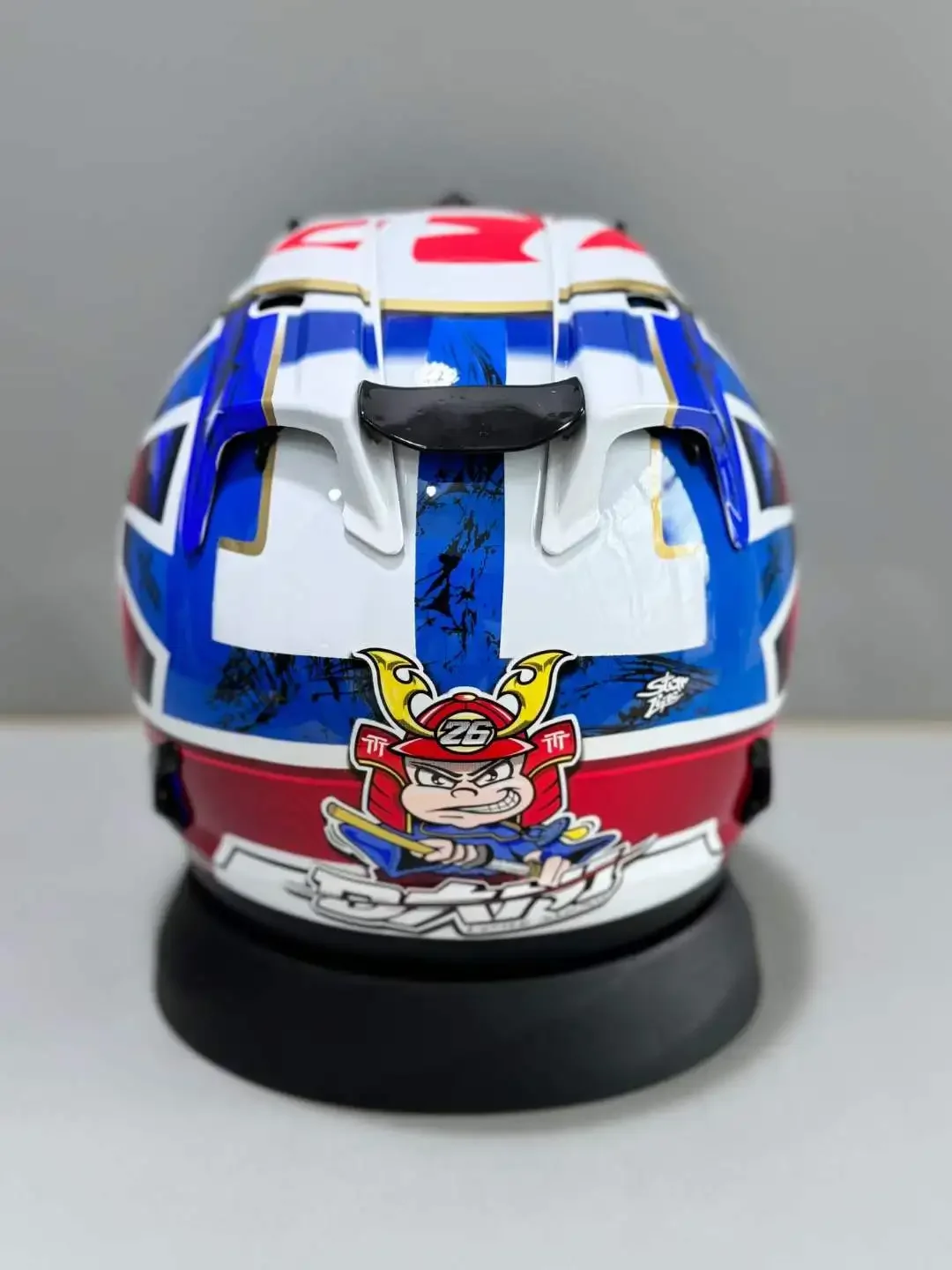 RX-7X Pedrosa Samurai Spirit Blue Motorcycle Helmet RX7X Full Face Helmet RX-7X Corsair-X RX-7V Casco Size M-XXL Japan