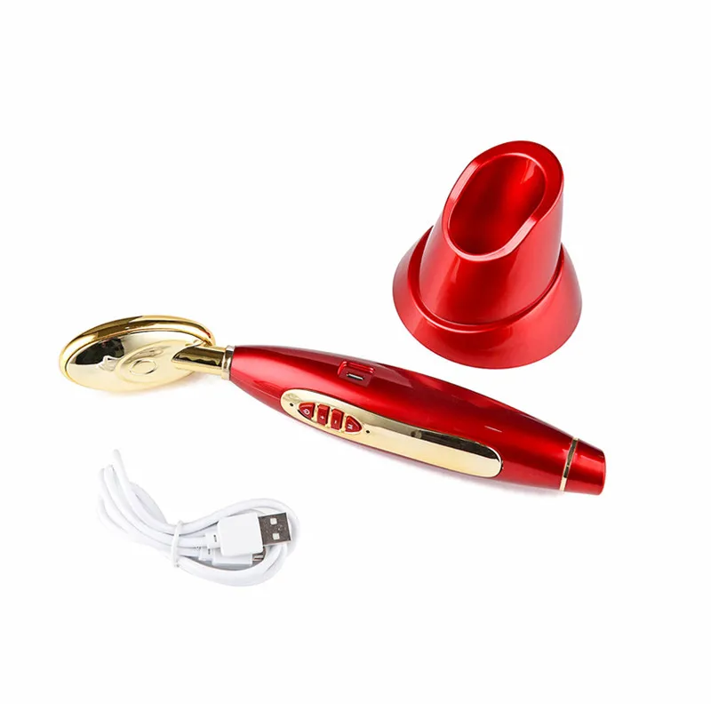 Instrumento de belleza para levantamiento, eliminador de arrugas, cuello, cara, estiramiento de la piel, herramienta para ojos, dispositivo masajeador para el cuidado de los ojos