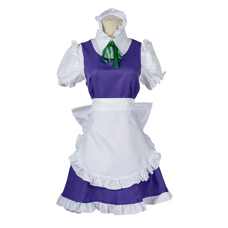 Anime Touhou Project Cosplay Izayoi Sakuya Women Costume