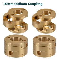 High Quality 16mm Oldham Coupling For VzBoT BLV 3D Printer T8 Z-axis Screw Hot Bed 3D Printer Parts T8 Lead Screw Coupler