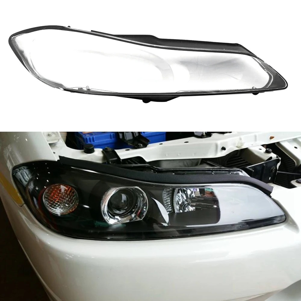 Right Side for Nissan Silvia S15 Headlight Lens Cover Headlight Shade Shell Cover Replacement Auto